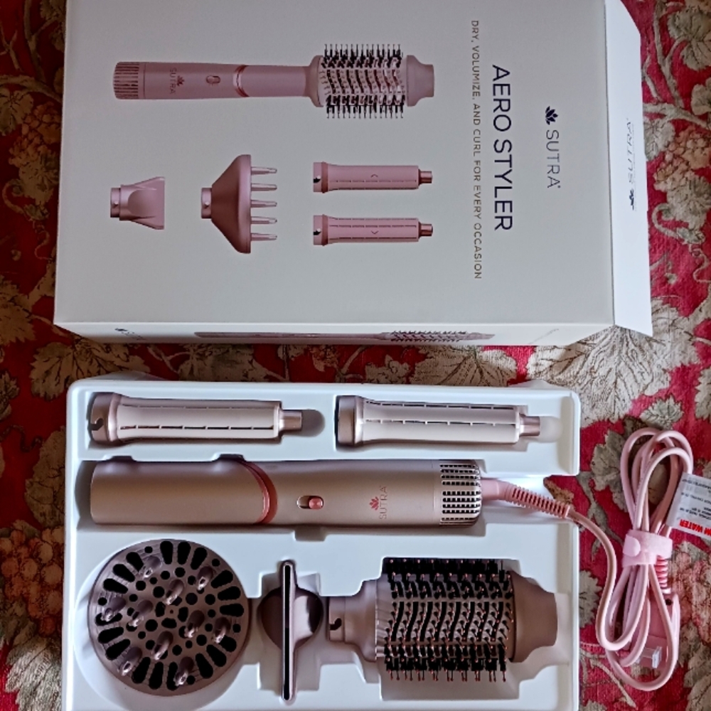 Sutra Aero Styler Hair Tool Set - Rose Gold